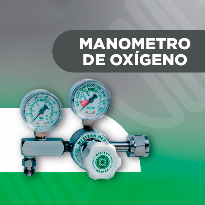 Productos Manómetro de Oxígeno
